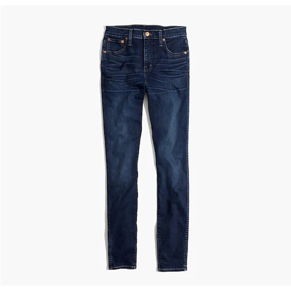Madewell 10 inch high rise jeans in Hayes wash in perfect condition